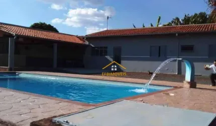 Chácara com 3 dormitórios à venda, 1000 m² por R$ 720.000,00 - Pau Pintado - Sumaré/SP