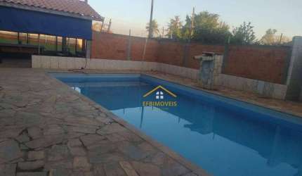 Chácara com 3 dormitórios à venda, 1002 m² por R$ 745.000,00 - Bosque dos Eucaliptos - Nova Odessa/SP