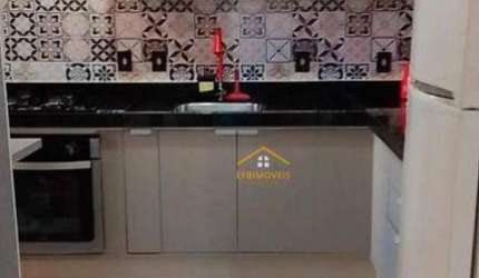 Apartamento com 2 dormitórios à venda, 52 m² por R$ 190.000 - Jardim dos Lírios - Americana/SP