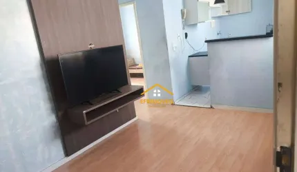 Apartamento com 2 dormitórios para alugar, 49 m² por R$ 1.500/mês - Jardim Recanto - Americana/SP