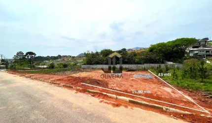Terreno à venda, 630 m² por R$ 300.000,00 - Parque Fernão Dias - Atibaia/SP