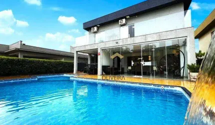 Casa com 4 dormitórios à venda, 357 m² por R$ 2.300.000,00 - Condominio Fechado Shambala III - Atibaia/SP
