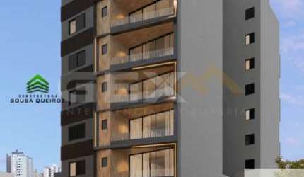 Apartamento na planta à venda no Centro, com 3 quartos, 1 suíte e sala com varan
