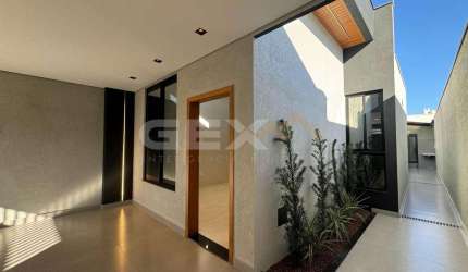 Casa à venda no Campina Verde, 3 quartos, 1 suíte e espaço gourmet.