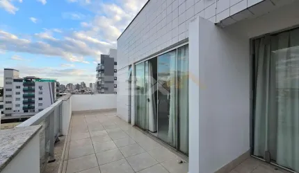 Cobertura duplex à venda no Santa Clara, 3 quartos, 1 suíte e 2 vagas.