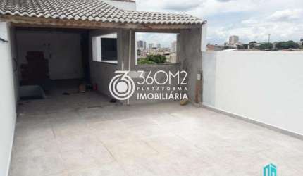 Cobertura para Venda em Santo André, Vila Pires, 3 dormitórios, 1 suíte, 2 banheiros, 2 vagas