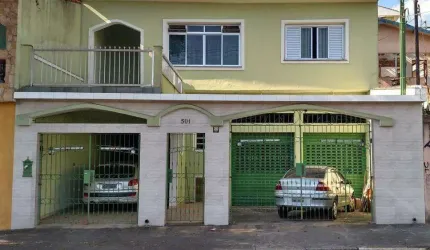 Sobrado para Venda em Santo André, Vila Linda, 4 dormitórios, 1 suíte, 2 banheiros, 6 vagas