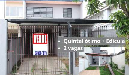 Sobrado para Venda em Curitiba, portao, 3 dormitórios, 2 banheiros, 2 vagas