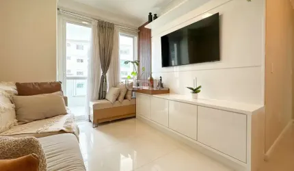 Apartamento com 4 quartos à venda na Rua Salvatina Feliciana dos Santos, 235, Itacorubi, Florianópolis, 127 m2 por R$ 1.800.000