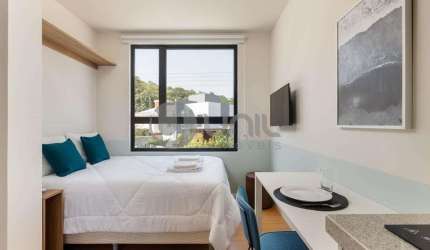 Apartamento com 1 quarto à venda na Rua da Quaresmeira Roxa, 431, Cachoeira do Bom Jesus, Florianópolis, 22 m2 por R$ 420.000