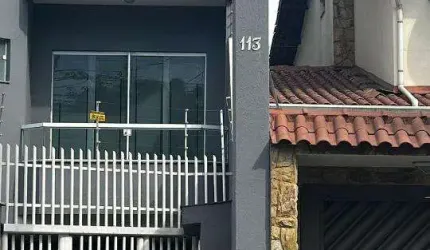 Apartamento Duplex para Venda em Santo André, Campestre, 3 dormitórios, 1 suíte, 4 banheiros, 2 vagas
