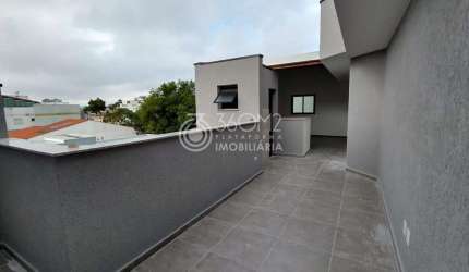 Cobertura para Venda em Santo André, Paraíso, 2 dormitórios, 1 suíte, 2 banheiros, 2 vagas