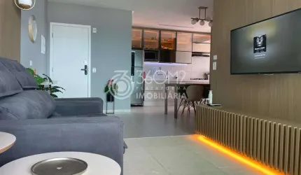 Apartamento para Venda em Mongaguá, Vila Atlântica, 2 dormitórios, 1 suíte, 2 banheiros, 1 vaga