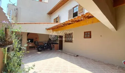 Sobrado para Venda em Santo André, Vila Linda, 3 dormitórios, 1 suíte, 3 banheiros, 4 vagas