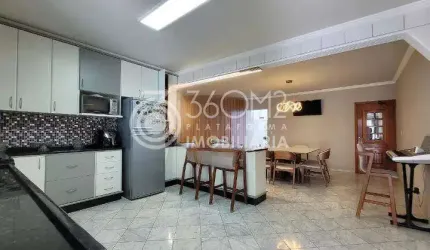 Sobrado para Venda em Santo André, Parque das Nações, 3 dormitórios, 3 suítes, 5 banheiros, 6 vagas