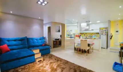 Apartamento para Venda em São Bernardo do Campo, Baeta Neves, 3 dormitórios, 1 suíte, 3 banheiros, 2 vagas