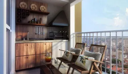 Apartamento para Venda em São Caetano do Sul, Santa Paula, 3 dormitórios, 1 suíte, 2 banheiros, 2 vagas