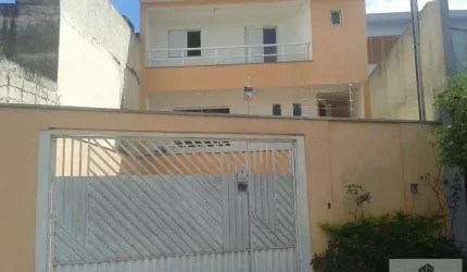 Sobrado para Venda em Santo André, Vila Guarani, 4 dormitórios, 1 suíte, 3 banheiros, 4 vagas