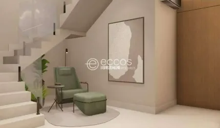 Cobertura à venda, 4 quartos, 1 suíte, 2 vagas, Novo Mundo - Uberlândia/MG