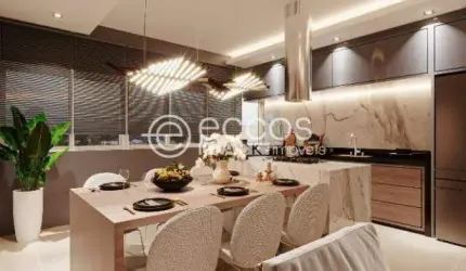 Cobertura à venda, 3 quartos, 1 suíte, 2 vagas, Tubalina - Uberlândia/MG