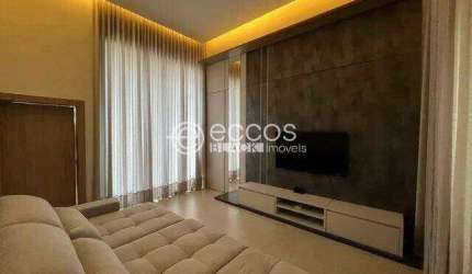 Casa em condomínio à venda, 3 quartos, 3 suítes, 4 vagas, Laranjeiras - Uberlândia/MG