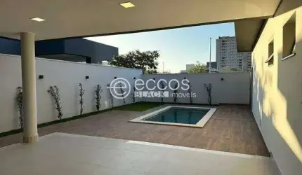 Casa em condomínio à venda, 3 quartos, 3 suítes, 3 vagas, Laranjeiras - Uberlândia/MG