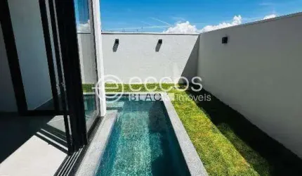 Casa em condomínio à venda, 4 quartos, 2 suítes, 3 vagas, Granja Marileusa - Uberlândia/MG