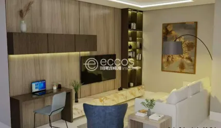 Apartamento à venda, 2 quartos, 1 suíte, 2 vagas, Laranjeiras - Uberlândia/MG