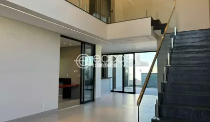 Casa em condomínio à venda, 3 quartos, 3 suítes, 4 vagas, Laranjeiras - Uberlândia/MG