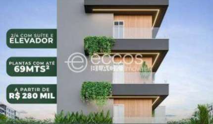 Apartamento à venda, 2 quartos, 1 suíte, Jaraguá - Uberlândia/MG