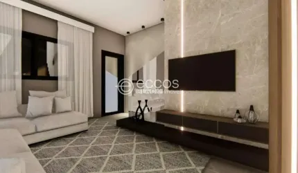 Casa à venda, 2 quartos, 2 suítes, 2 vagas, Novo Mundo - Uberlândia/MG