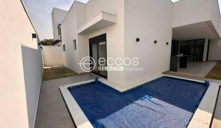Casa em condomínio para aluguel, 3 quartos, 3 suítes, 2 vagas, Nova Uberlândia - Uberlândia/MG