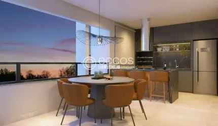 Apartamento à venda, 3 quartos, 1 suíte, Gávea - Uberlândia/MG