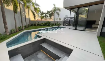 Casa em condomínio à venda, 5 quartos, 5 suítes, 9 vagas, Gávea - Uberlândia/MG