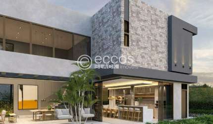 Casa em condomínio à venda, 3 quartos, 3 suítes, 4 vagas, Gávea - Uberlândia/MG