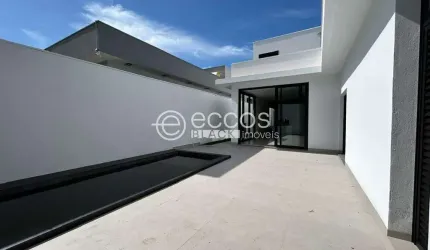 Casa em condomínio à venda, 3 quartos, 3 suítes, 2 vagas, Laranjeiras - Uberlândia/MG
