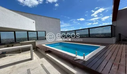 Cobertura para aluguel, 4 quartos, 4 suítes, 5 vagas, Fundinho - Uberlândia/MG