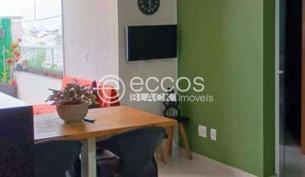 Apartamento à venda, 2 quartos, 1 suíte, 1 vaga, Tibery - Uberlândia/MG