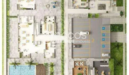 Apartamento à venda, 3 quartos, 1 suíte, 2 vagas, Osvaldo Rezende - Uberlândia/MG