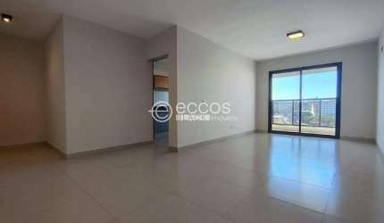 Apartamento para aluguel, 3 quartos, 1 suíte, 2 vagas, Tibery - Uberlândia/MG