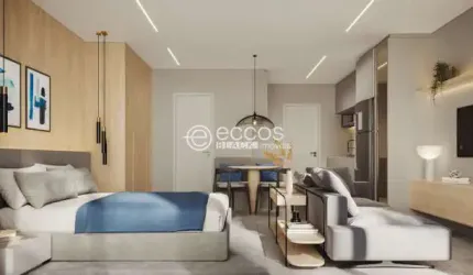Apartamento à venda, 1 quarto, 1 suíte, 1 vaga, Martins - Uberlândia/MG