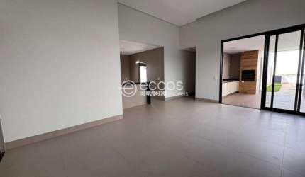 Casa em condomínio para aluguel, 3 quartos, 3 suítes, 4 vagas, Gávea Sul - Uberlândia/MG