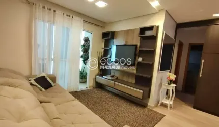 Apartamento para aluguel, 3 quartos, 1 suíte, 2 vagas, Santa Mônica - Uberlândia/MG