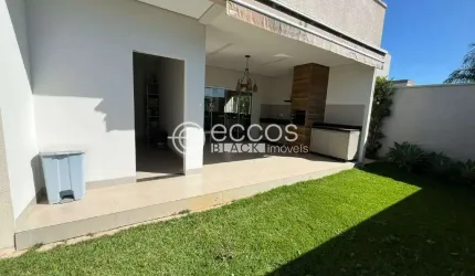 Casa em condomínio à venda, 3 quartos, 3 suítes, 2 vagas, Laranjeiras - Uberlândia/MG