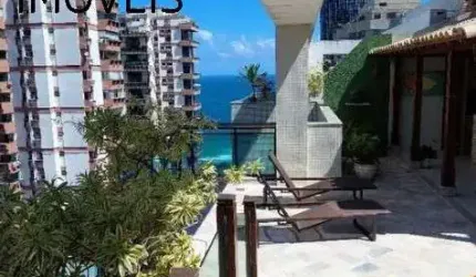 Maravilhosa Cobertura Duplex à venda, Barra da Tijuca, Rio de Janeiro, 290,00 m², 3 Quartos, 1 Suíte, Varandão, 4 Banheiros, 3 Vagas, Piscina e Sauna