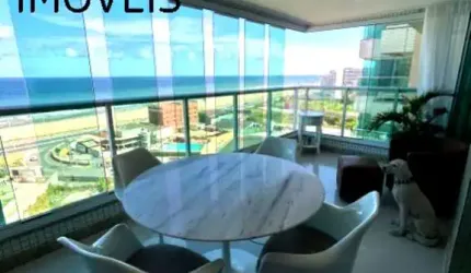 Belíssimo e Novo Apartamento à venda em Armação, Salvador/BA: 3 Quartos (1 Suíte com Closet), Ampla sala, Varandão, Vista mar, 2 Vagas de garagem