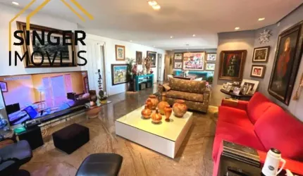 Apartamento de Luxo na Graça (SSA/BA): 3 Quartos (3 Suítes), Closet, 1 Aptº P/ andar, Nascente, 5 Banheiros, 2 Vagas, 180m², Piscina e Salão de Festas
