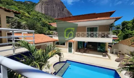CASA MODERNA À VENDA, 5 QUARTOS, ÁREA GOURMET, PISCINA, SAUNA, POMAR - PASSAREDO