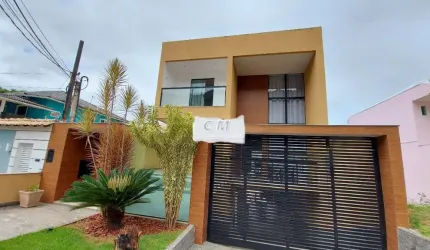 Casa moderna à venda, 4 suítes + área gourmet - taquara