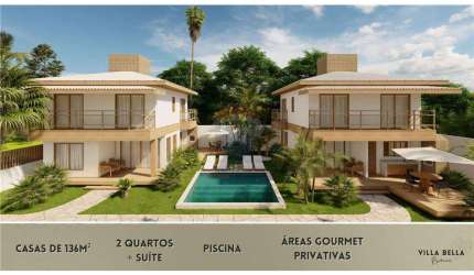 Villa Bela Residencial  Bela Casa bem localizada 280 m da Praia , Península de Maraú